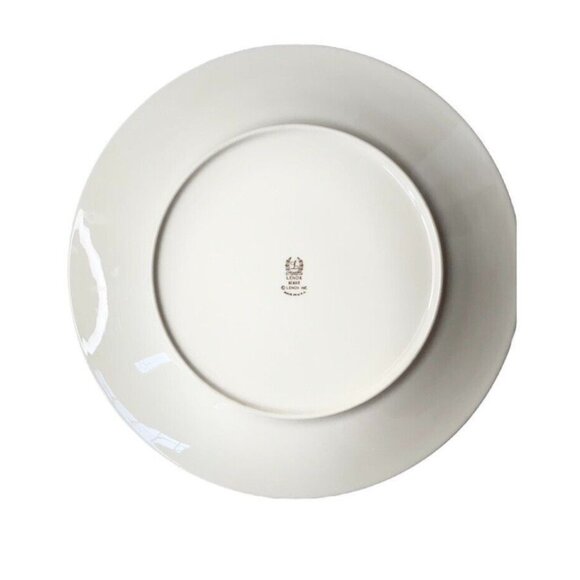 LENOX China  Memoir  Dinner Plates 10.5" Green Vine & Rim Design - Picture 10 of 10